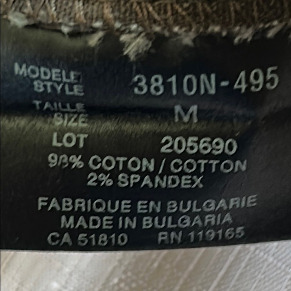 Tribal Dark Brown Jean Jacket with Decorative Silver Buttons - Picture 4 of 11